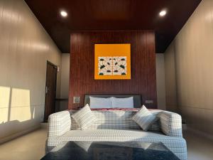 The Green Gate Resort Mulshi的休息区
