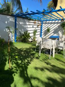 Zahrada ubytování Vila Oia 200 m da praia