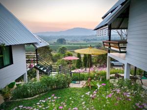 Üldine mäevaade või majutusasutusest Mont Lan Chang Homestay 1 pildistatud vaade