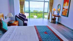Postel nebo postele na pokoji v ubytování Petro Hotel