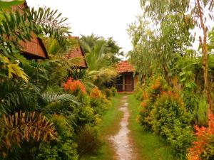 Zahrada ubytování Gram Bangla Retreat