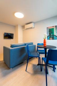 TV a/nebo společenská místnost v ubytování Mi-HOTEL OTSUKA