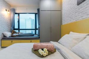 Postel nebo postele na pokoji v ubytování Chic & Comfortable Stay at Suasana JB 03 + 20 fotografií