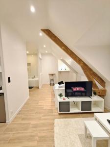 Fotografie z fotogalerie ubytování L'évasion Relax Châtel Guyon avec jacuzzi privé v destinaci Chatel-Guyon