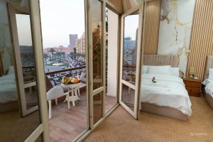 Voodi või voodid majutusasutuse El Tahrir View Hotel toas