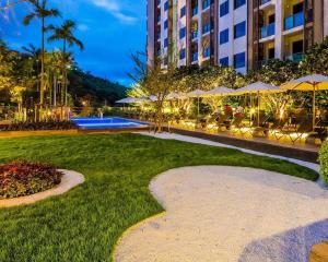 Jardí fora de Unixx Pattaya High floor view