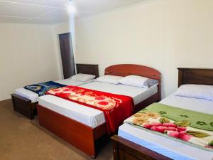 Postel nebo postele na pokoji v ubytování Selis Manor