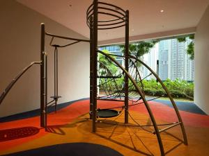 Camera con letto a castello. di Eaton Premier Suite KLCC a Kuala Lumpur