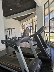 Fitness centrum a/nebo fitness zařízení v ubytování West Gem