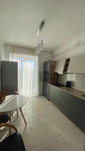 Kuchyň nebo kuchyňský kout v ubytování Tsius apartment