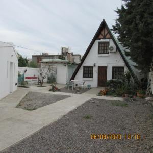 Bygningen som chaletet ligger i