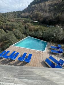 Bazén v ubytování Qyteza Guest House & Camping nebo v jeho okolí
