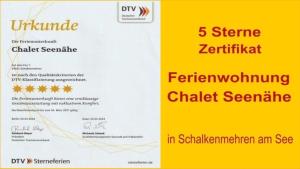 a ticket for a clinical examination on a yellow background at Ferienwohnung Luxus 5 Sterne Ferienwohnung - Chalet Seenähe in Schalkenmehren
