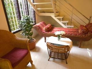 Bella Homestay Kerala的休息区