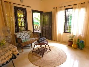Bella Homestay Kerala的休息区