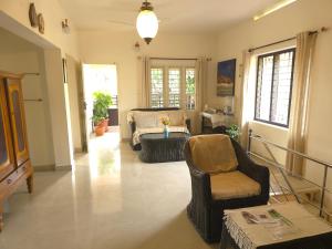 Bella Homestay Kerala的休息区