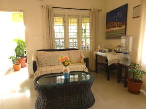 Bella Homestay Kerala的休息区