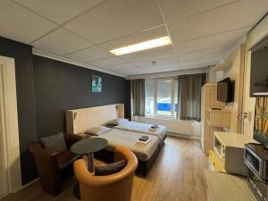 Postel nebo postele na pokoji v ubytování Bed & Breakfast Vlissingen