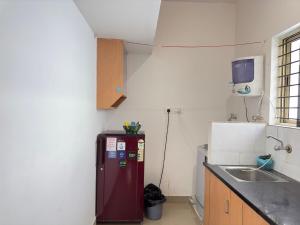 Kuchyň nebo kuchyňský kout v ubytování Beautiful 1bhk near JP nagar and IIMB 209F