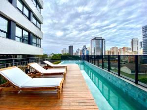 Πισίνα στο ή κοντά στο Apartamento Torres RS