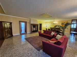 Posezení v ubytování Casa Vacanza Ex Pretura Vallelaghi