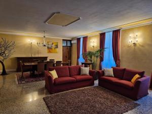 Posezení v ubytování Casa Vacanza Ex Pretura Vallelaghi
