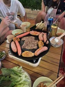 Essen in der Villa oder in der Nähe