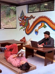 入住Eevolve Dharamkot - An Eco Hostel的客人