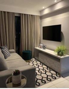 TV/trung tâm giải trí tại Lar da Tia BAIANA