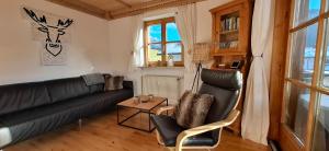Posezení v ubytování Ferienwohnung Ambiente