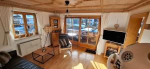 Kuchyň nebo kuchyňský kout v ubytování Ferienwohnung Ambiente