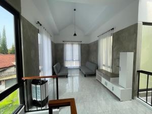 Posezení v ubytování Matari House