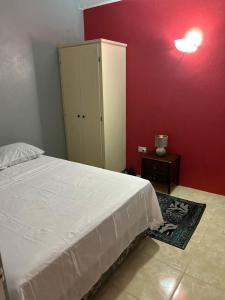 Postel nebo postele na pokoji v ubytování Apartment in Corinth