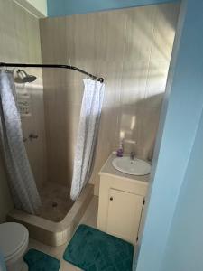 Ένα μπάνιο στο Apartment in Corinth