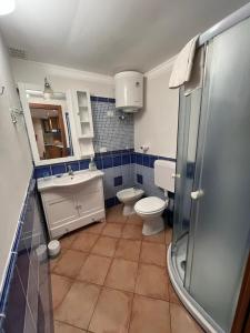 Kúpeľňa v ubytovaní Casa Gioeni