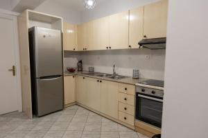 Η κουζίνα ή μικρή κουζίνα στο Vicky's view house