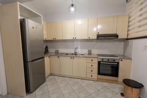 Η κουζίνα ή μικρή κουζίνα στο Vicky's view house