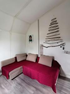 Posezení v ubytování Il Rustico Bunker