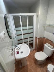 Kúpeľňa v ubytovaní Estudio Malagueño Centro 1ºA