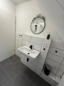 Koupelna v ubytování Loft Residence St Pauli, Harbour & Schanze