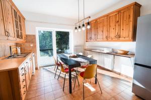 A kitchen or kitchenette at Molnárkalács vendégház