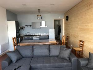 Kuchyňa alebo kuchynka v ubytovaní appartement 12 couchages proche piste ski et de randonnées du lioran