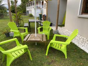 Vrt pred nastanitvijo Easy lodge