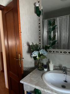 Koupelna v ubytování La Casa de Eru