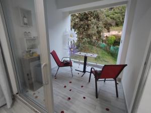 Balkón nebo terasa v ubytování Mirador samsara Suite Luxury piso completo