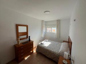 Postel nebo postele na pokoji v ubytování Pa Levante, centrico y a cien metros de la playa