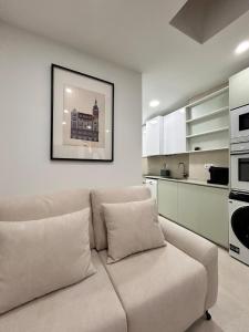 Køkken eller tekøkken på AeroSuites103 Alojamiento Madrid