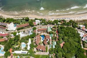 an aerial view of a resort near the beach at Sunrise 12- 2 Bedroom Penthouse in Tamarindo