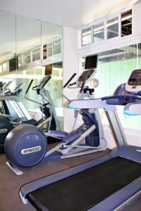 Fitness centrum a/nebo fitness zařízení v ubytování Sara N Hotel & Spa