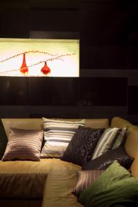 Giường trong phòng chung tại Casa